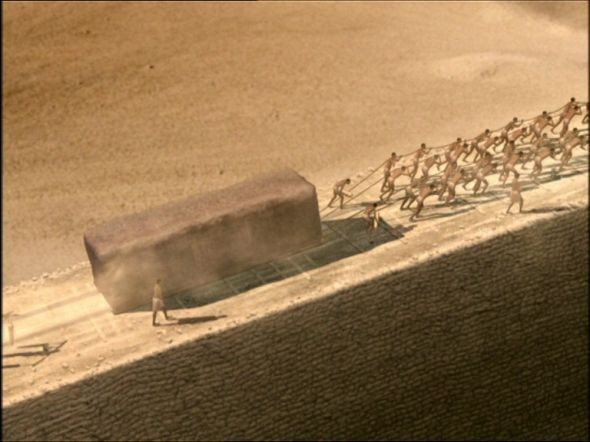 строительство пирамиды хеопса