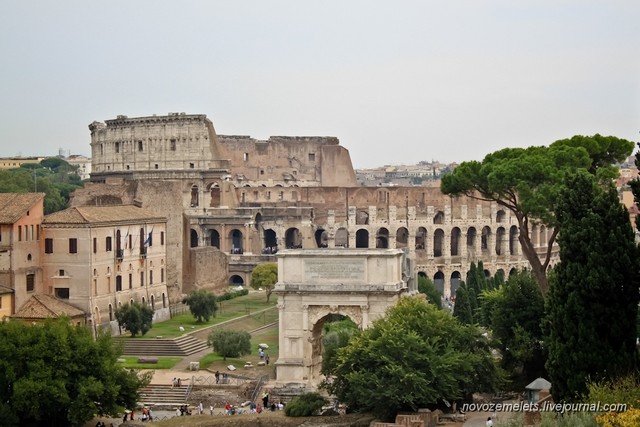 триумфальная арка императора тита в риме