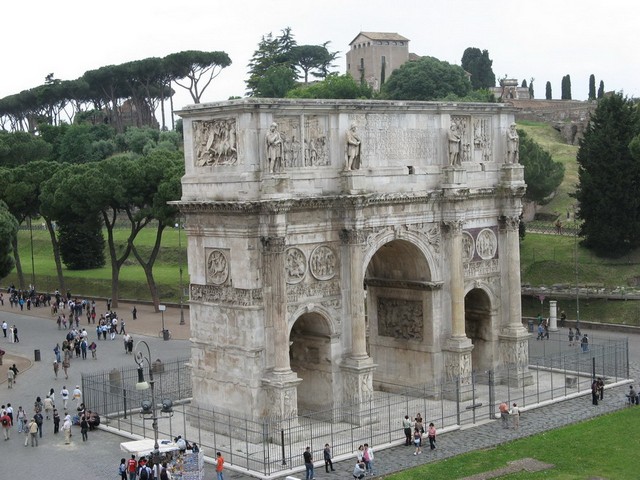 арка константина в риме